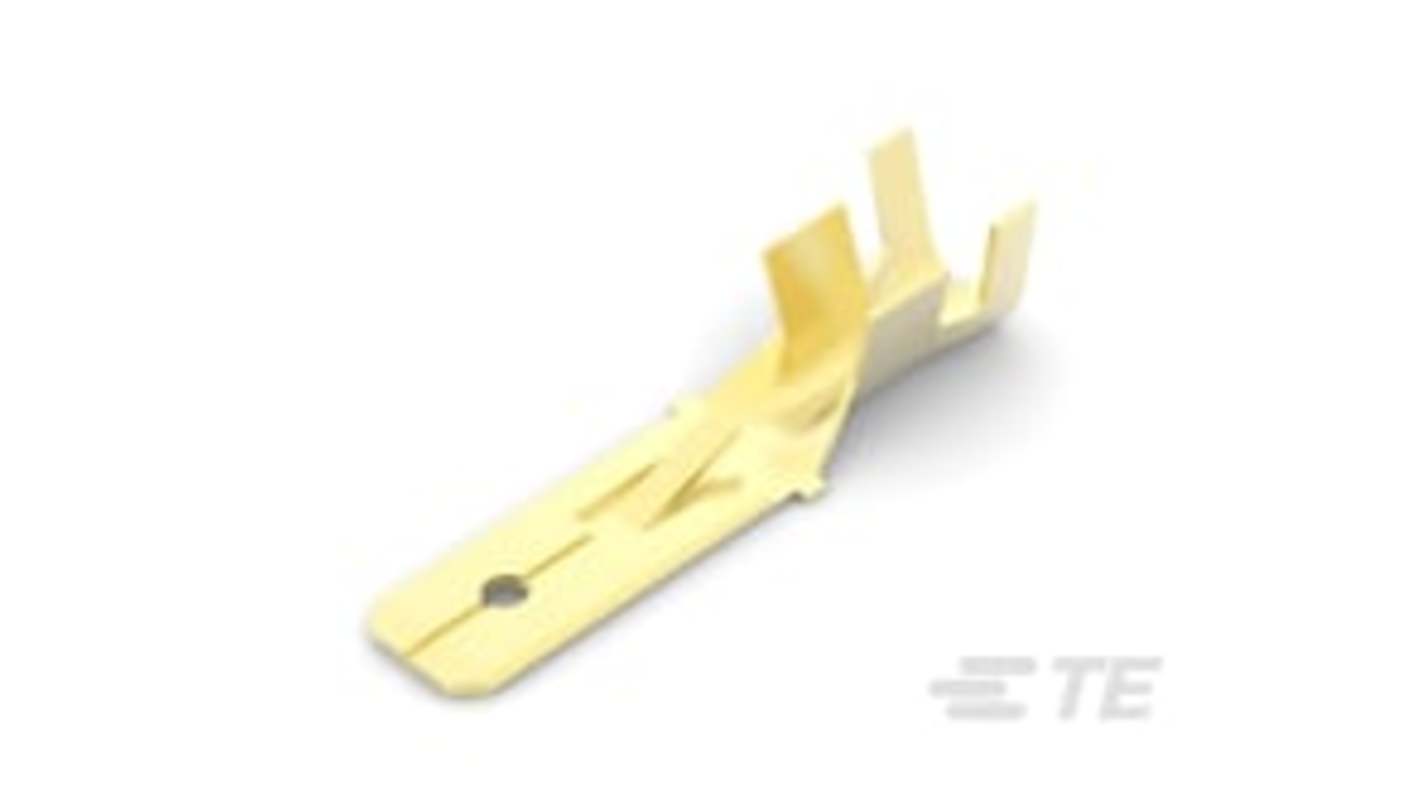 TE Connectivity FASTIN FASTON Uninsulated Spade Connector, Quick Disconnect Terminal