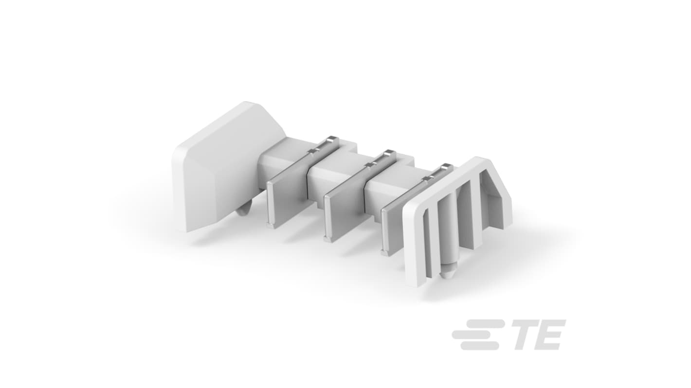 TE Connectivity BUCHANAN WireMate Two-Piece Poke-In Series PCB Terminal Block, 3-Contact, 5mm Pitch, Board Mount,