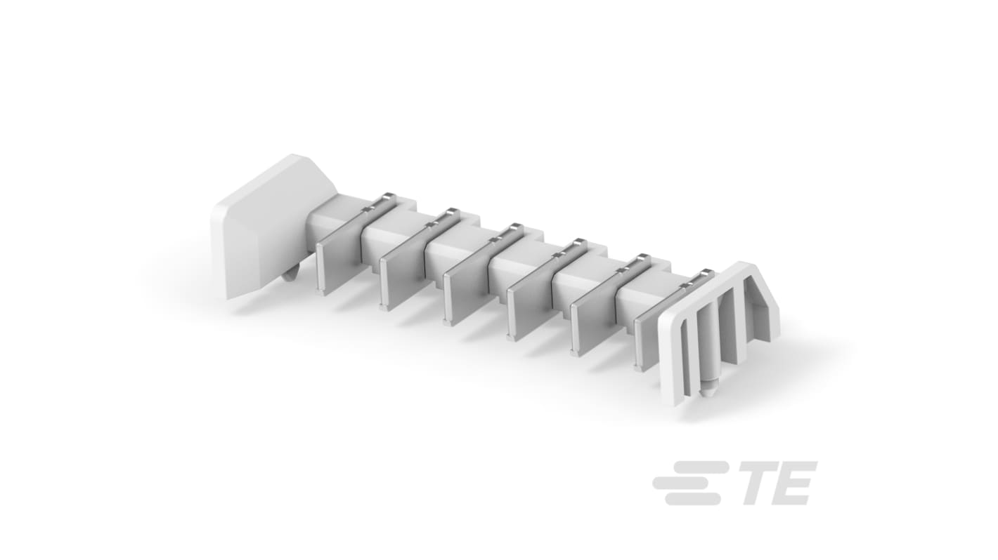 TE Connectivity, 5mm Pitch, 284065-2, 6 Way, Vertical, Pluggable Terminal Block, Header, Board Mount, Surface Mount