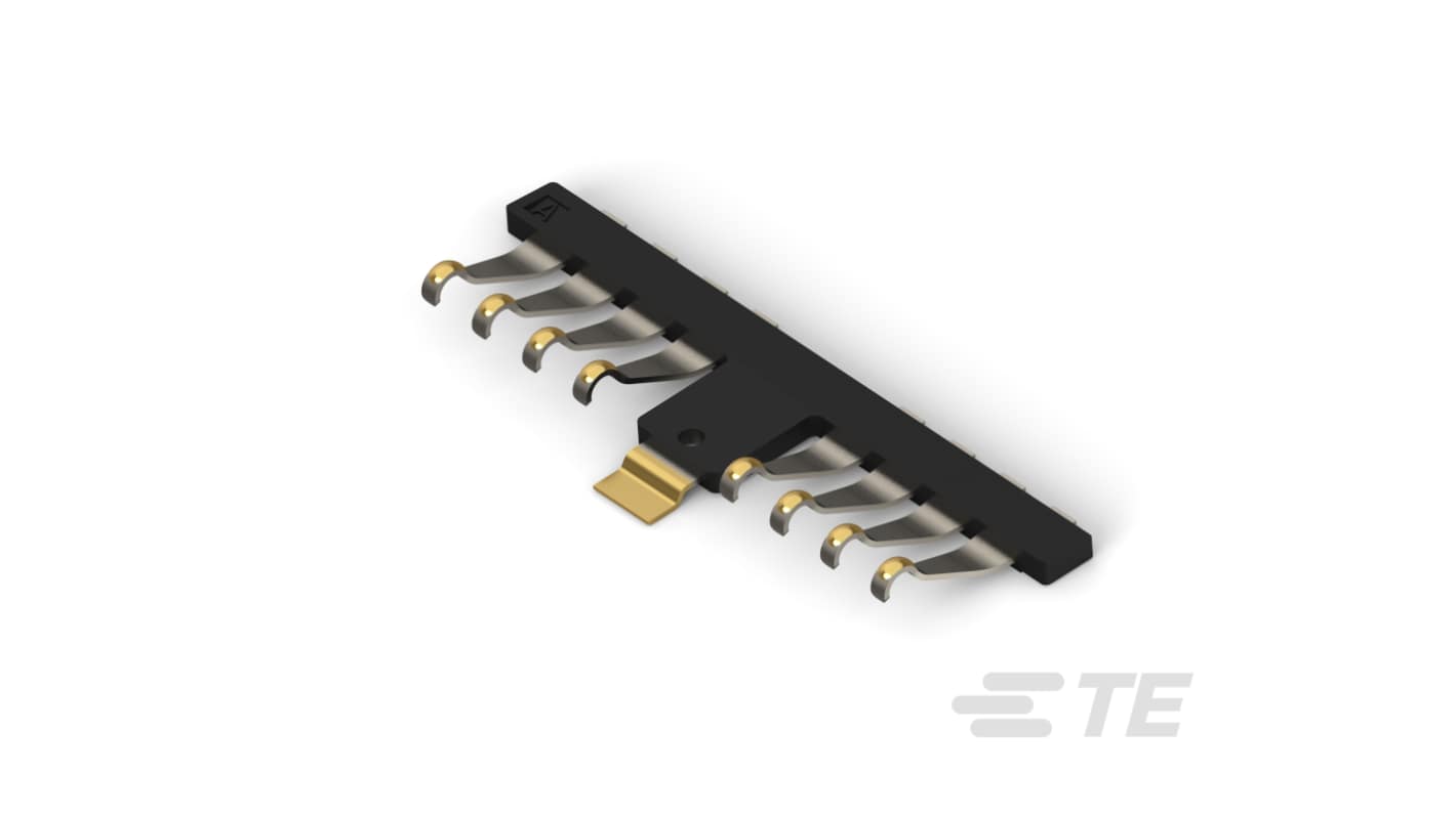 TE Connectivity 卡槽, 通孔端接, 直向
