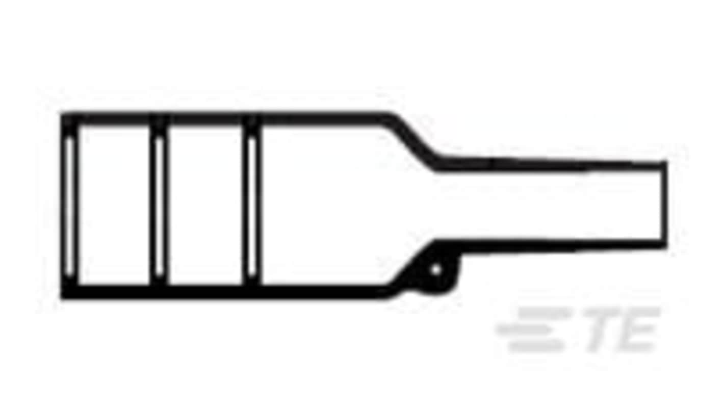 TE Connectivity Cable boot Black Adhesive Lined, 25mm