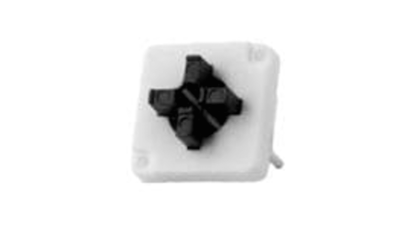 TE Connectivity MDPS Series Push Button Switch, Through Hole, 12.7mm Cutout