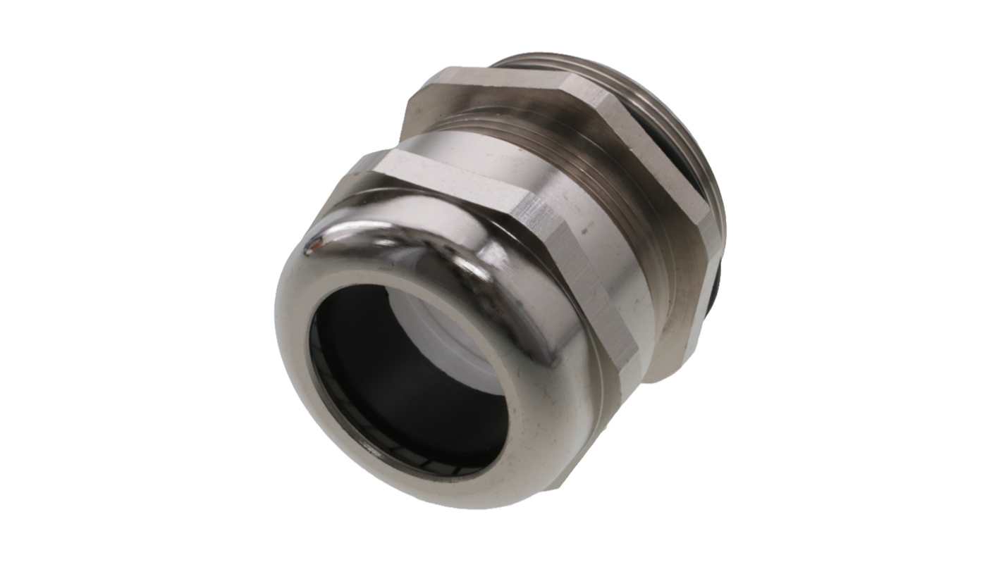 Molex 93600 Series Metal Metal Cable Gland, 19mm min., 28mm max., IP68