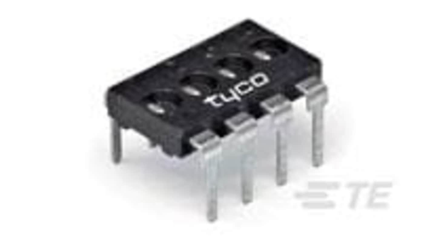 TE Connectivity 12 Way Through Hole DIP & SIP Switch Single Pole - Single Throw