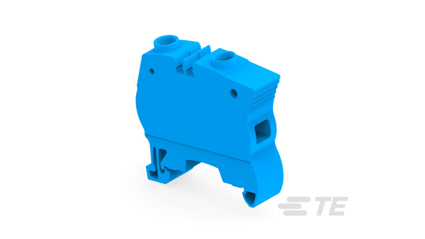 TE Connectivity 1SNK512020R0000 ENTRELEC SNA Series Blue, 0.5 → 25mm², 1-Level, Screw Clamp Termination, ATEX