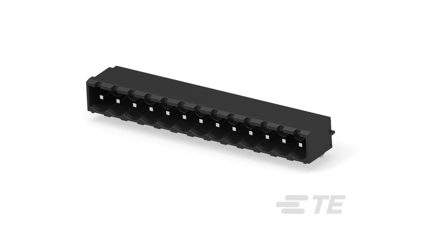 TE Connectivity, 5mm Pitch, Buchanan, 13 Way, Right Angle, Pluggable Terminal Block, Header, Board Mount, Solder,