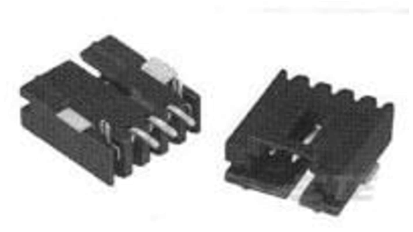 TE Connectivity 1-1473 Series Straight Surface Mount Header, Shrouded