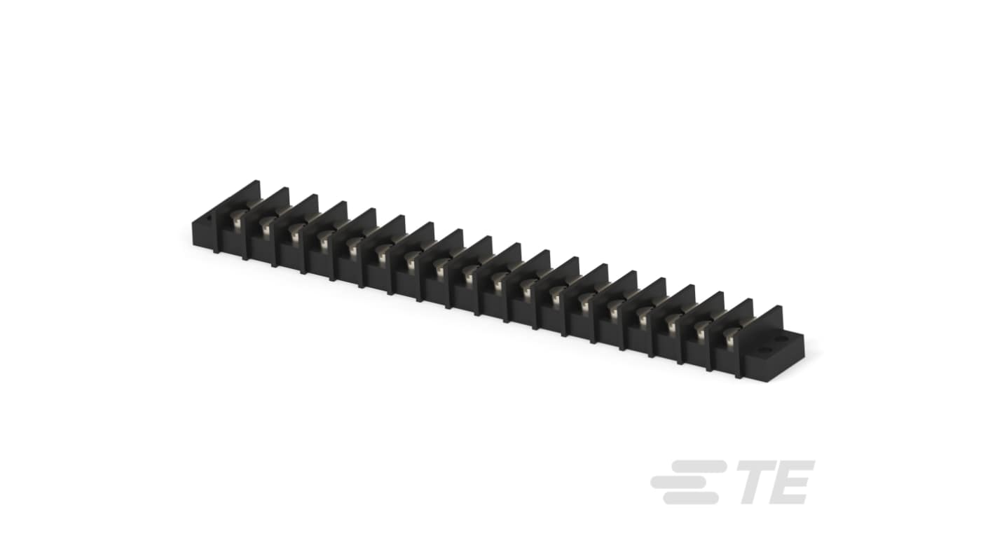 Blok zacisków 18-pinowe, raster 9.53mm 2-rzędowe, 20A, 300 V