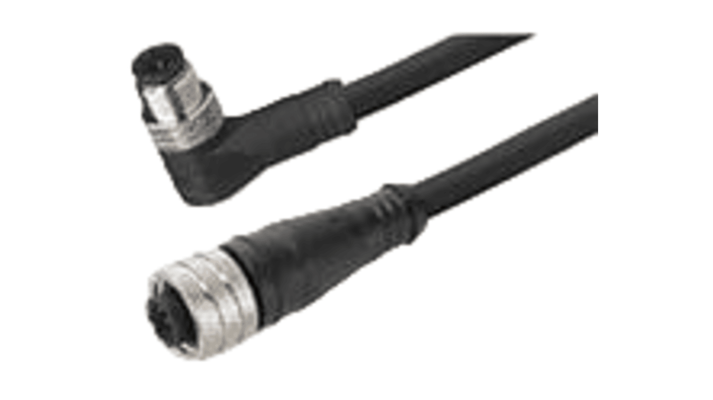 Kabel przemysłowy konfekcjonowany liczba rdzeni 4 długość 2m Rodzaj A Żeńskie