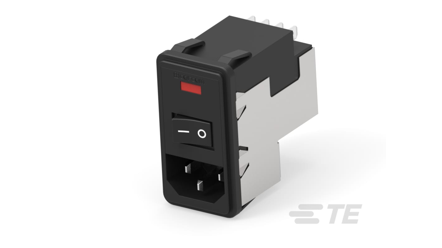 TE Connectivity Heavy Duty Power Connector Module, 6A, 2-66099 Series