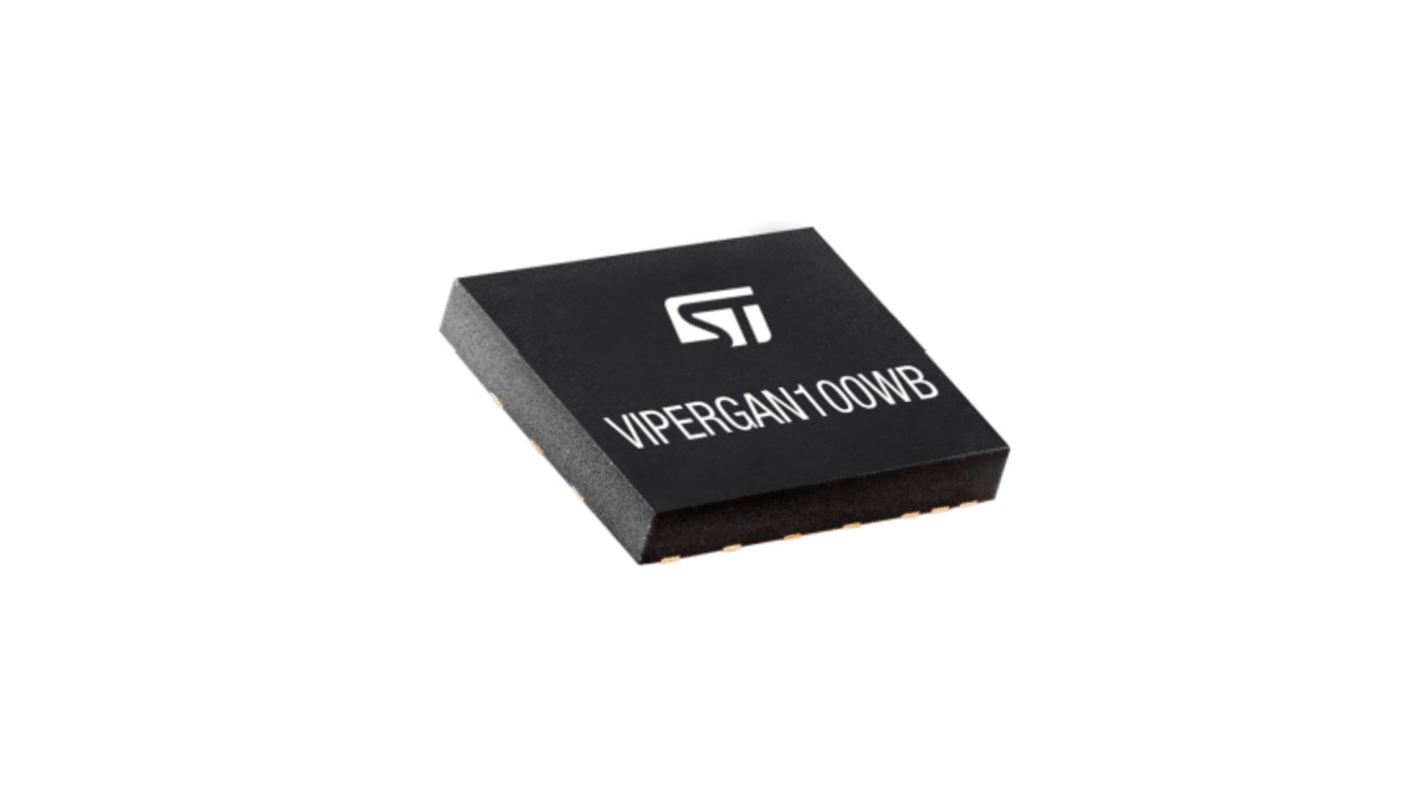 STMicroelectronics VIPERGAN MOSFET, 4.4 A, 3.5 V, 16-Pin QFN VIPERGAN100WBTR