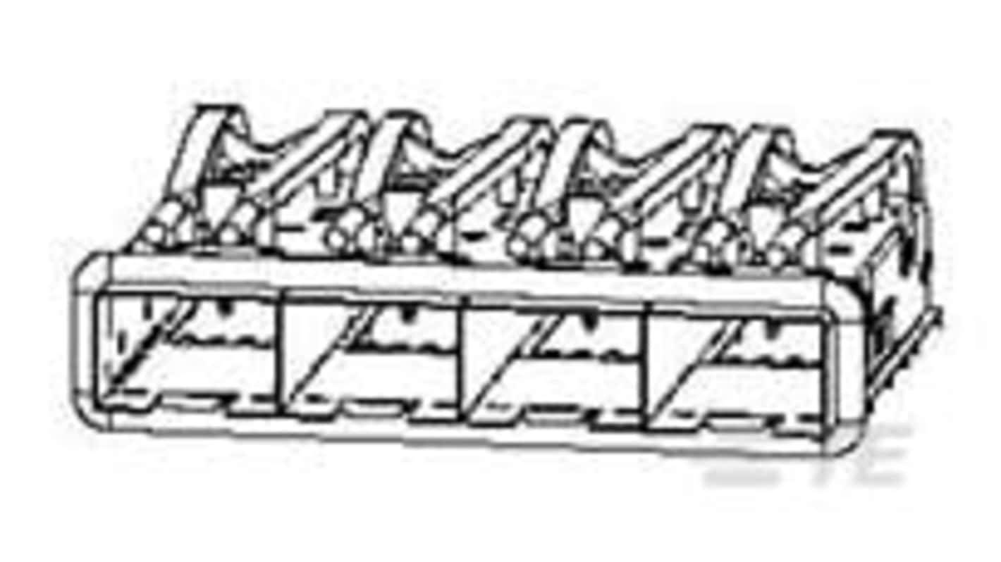 TE Connectivity zSFP+ Cage Assembly 4-Port, 2198721-1