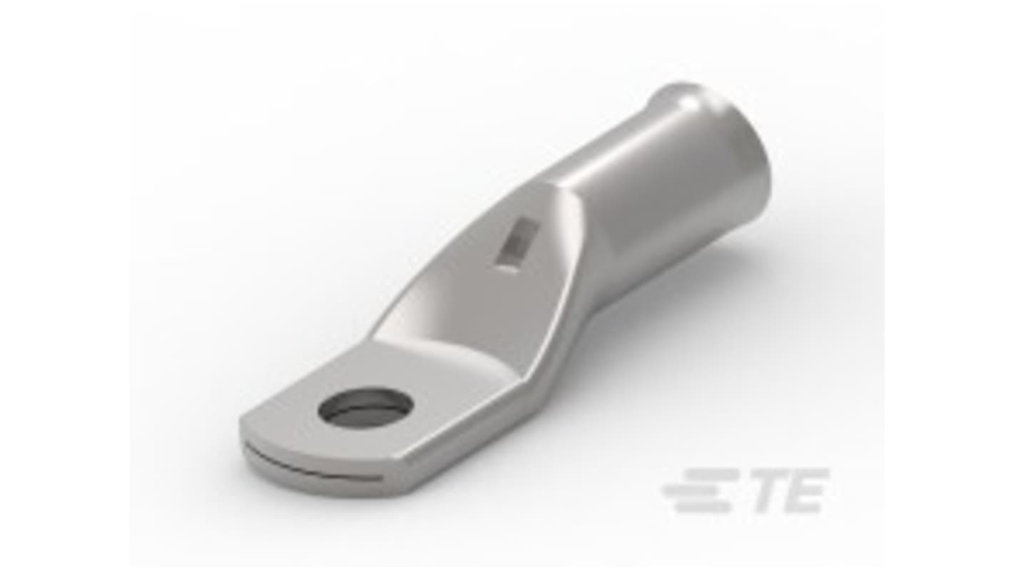 TE Connectivity, 7100 Uninsulated Ring Terminal, 5mm Stud Size, Brown