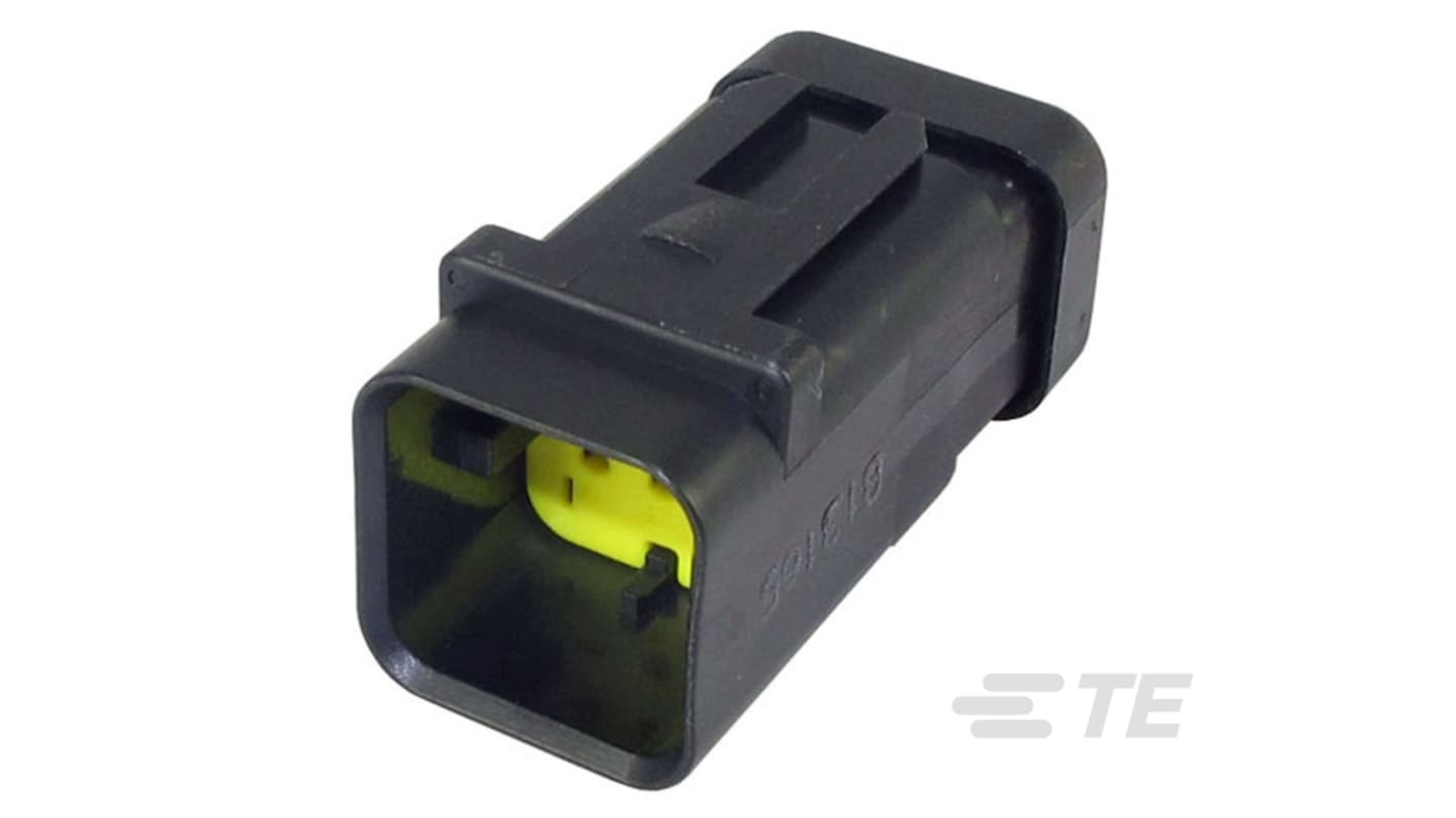 TE Connectivity, AMPSEAL 16 Female 6 Way Housing For Female Terminals for use with Male Terminals Automotice Connectors