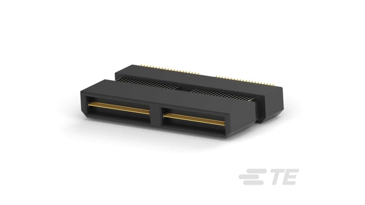 TE Connectivity Mictor Series Vertical Board Mount PCB Header, 80 Contact(s), 0.8mm Pitch