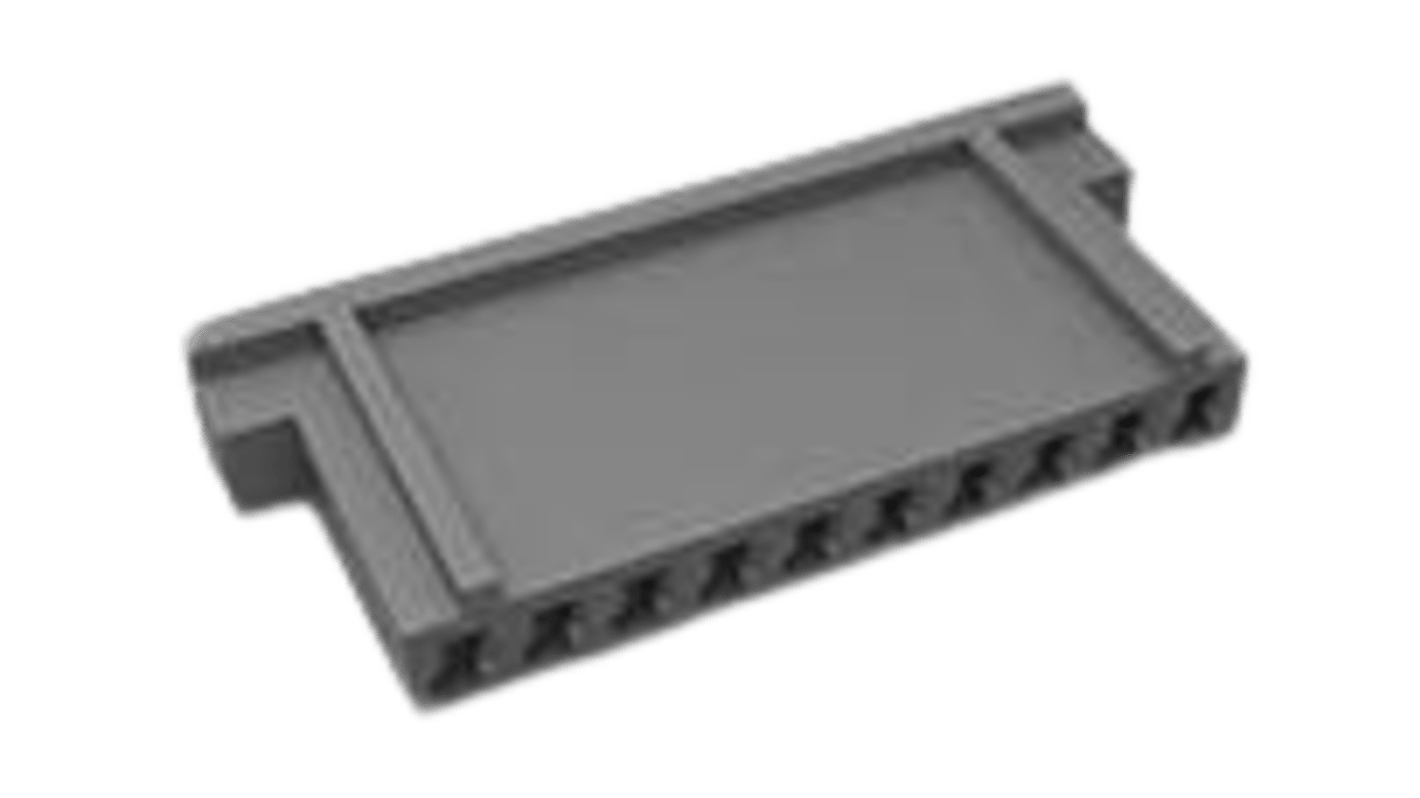 TE Connectivity FPC连接器, 母座, 5p, 2.54mm间距, 电缆安装, 直向, FPC系列