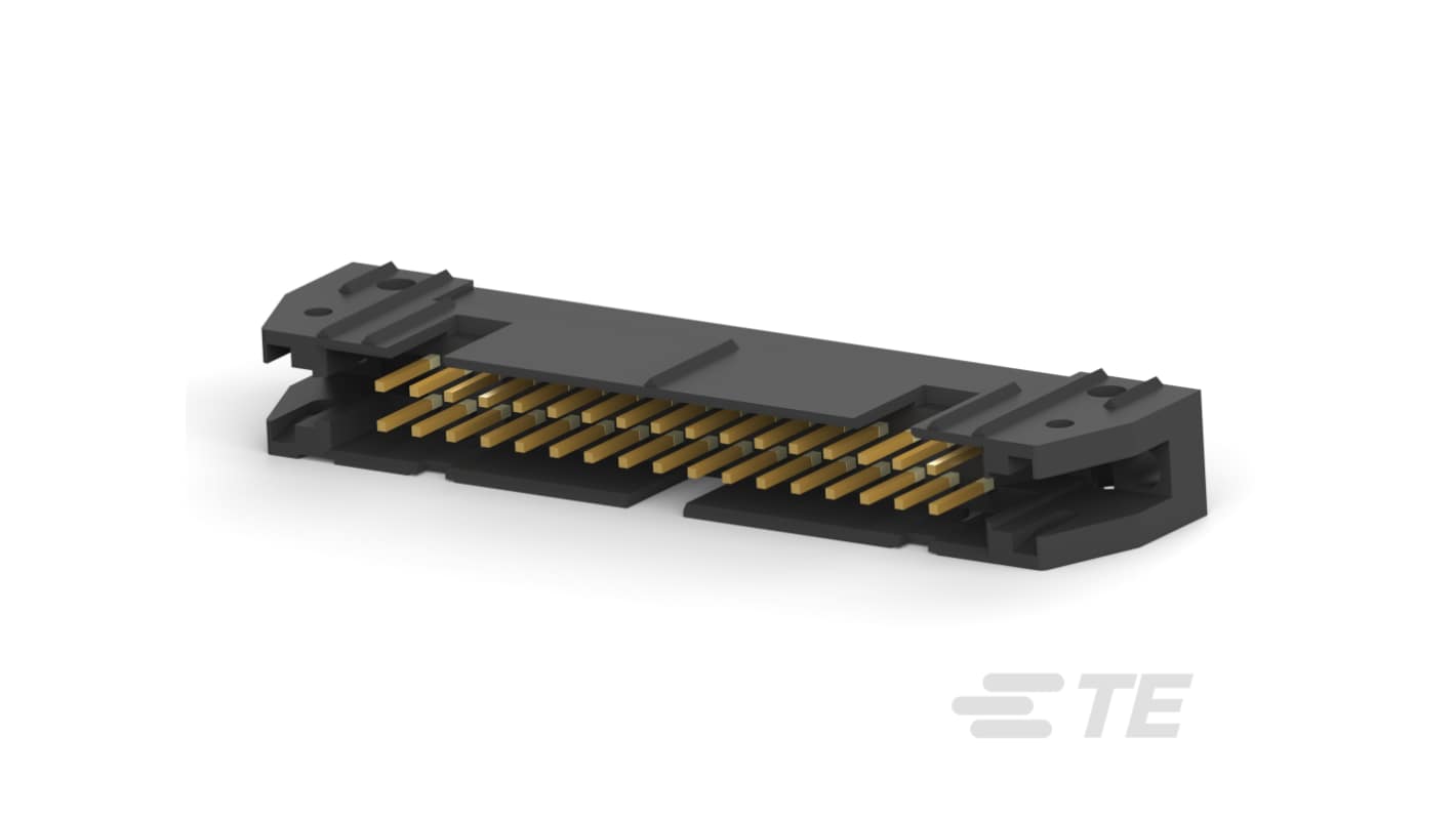 TE Connectivity FPC连接器, 34p, 2.54mm间距, 电路板安装, 垂直, 5102153系列