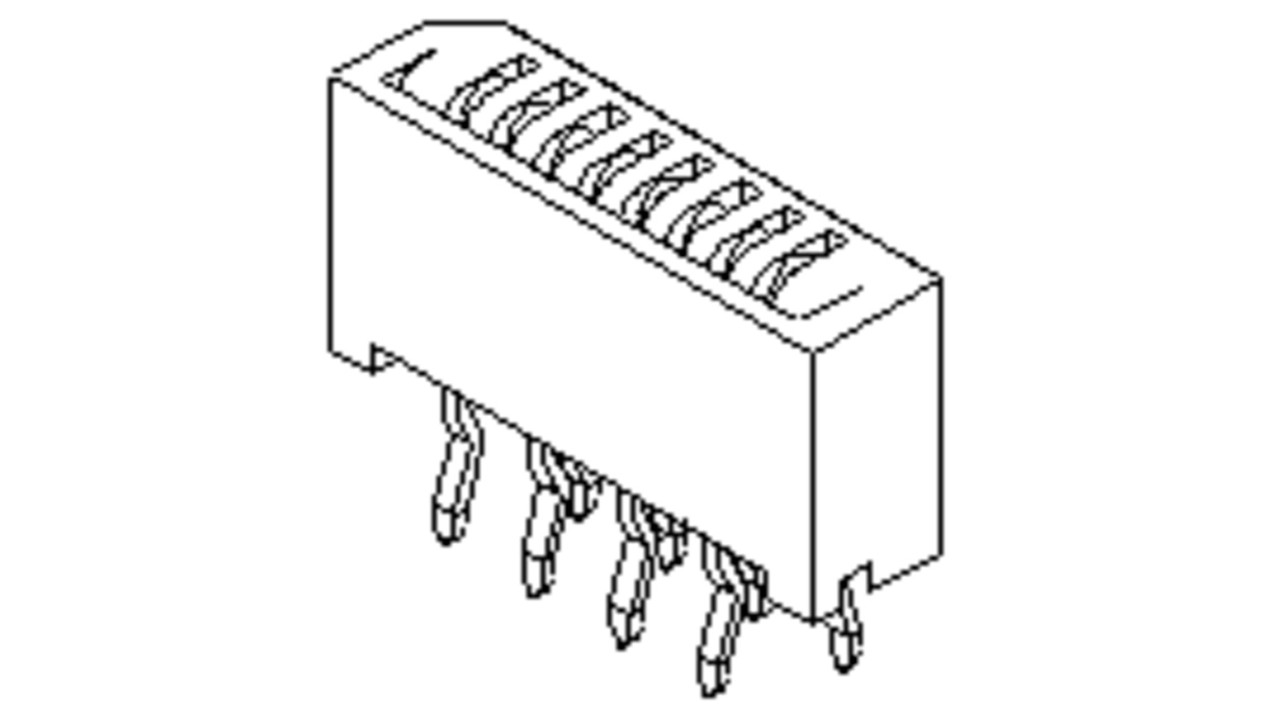 Molex, 52806, 52806-2810 1mm Pitch 28 Way Vertical FPC Connector