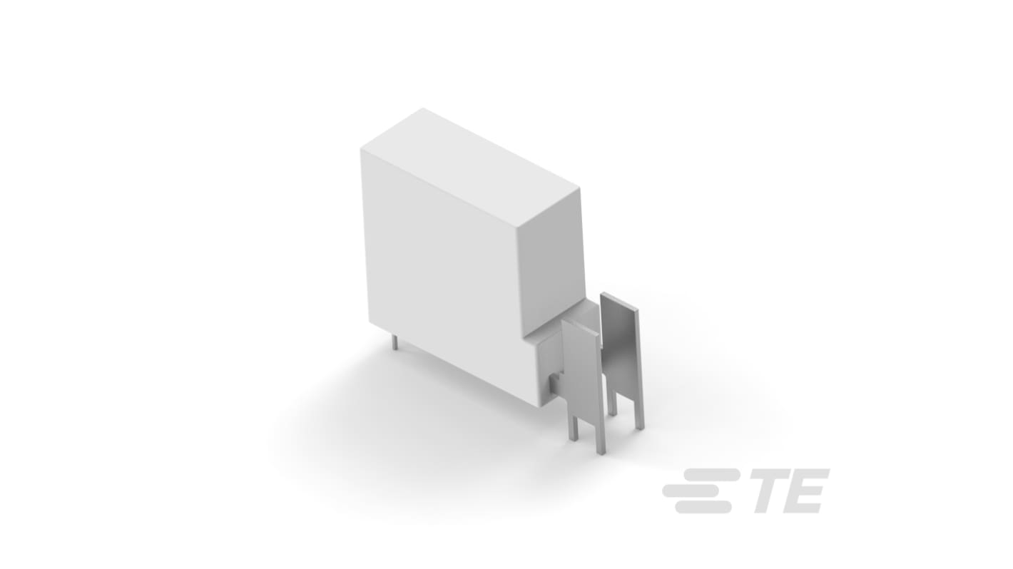 TE Connectivity Panel Mount Power Relay, 24V Coil, 16A Switching Current, SPST