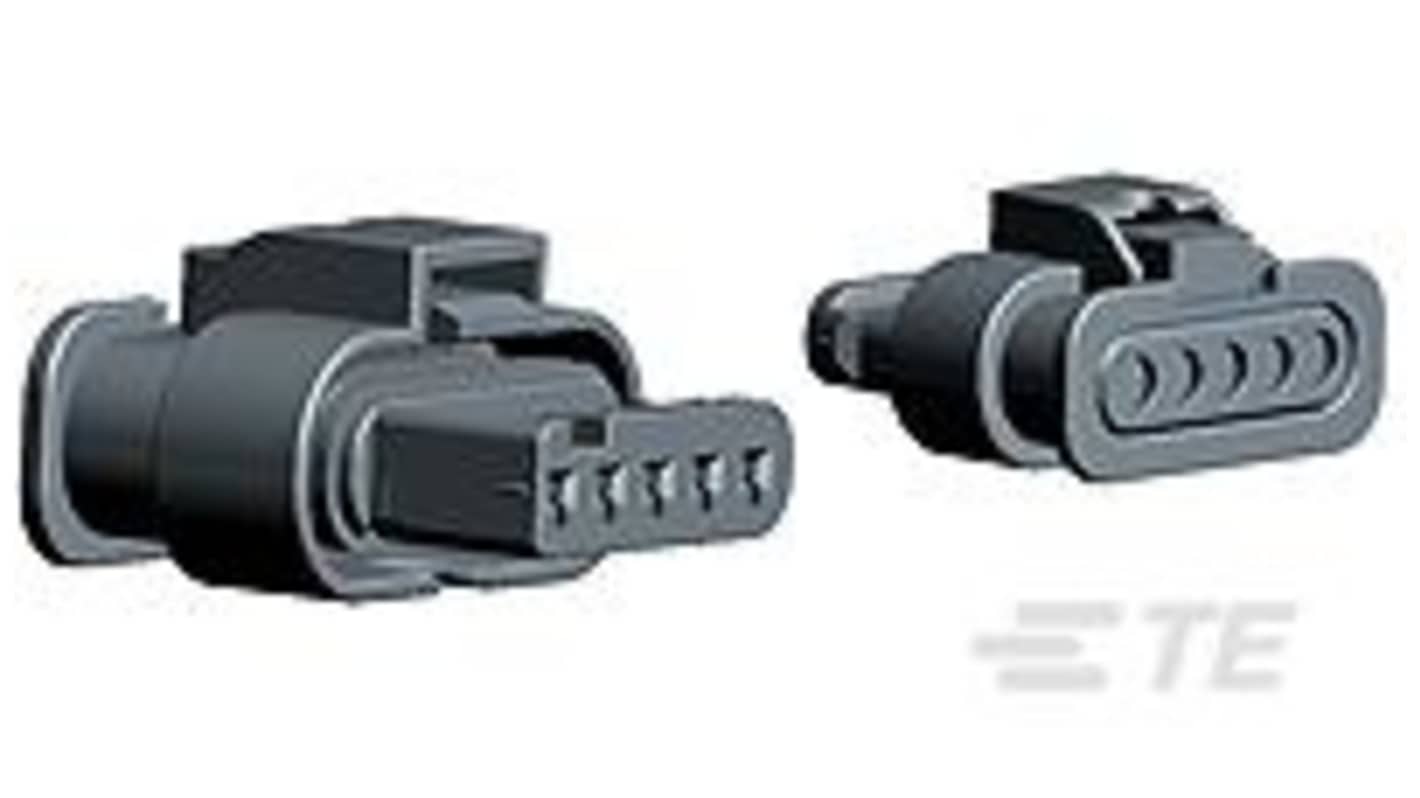 TE Connectivity, 1-1670921-1, 1-167 Female 5 Way Housing For Female Terminals for use with Automotive Housings
