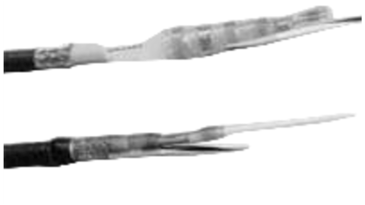 TE Connectivity Black/White Solder Sleeve 17 or 21.5mm Length