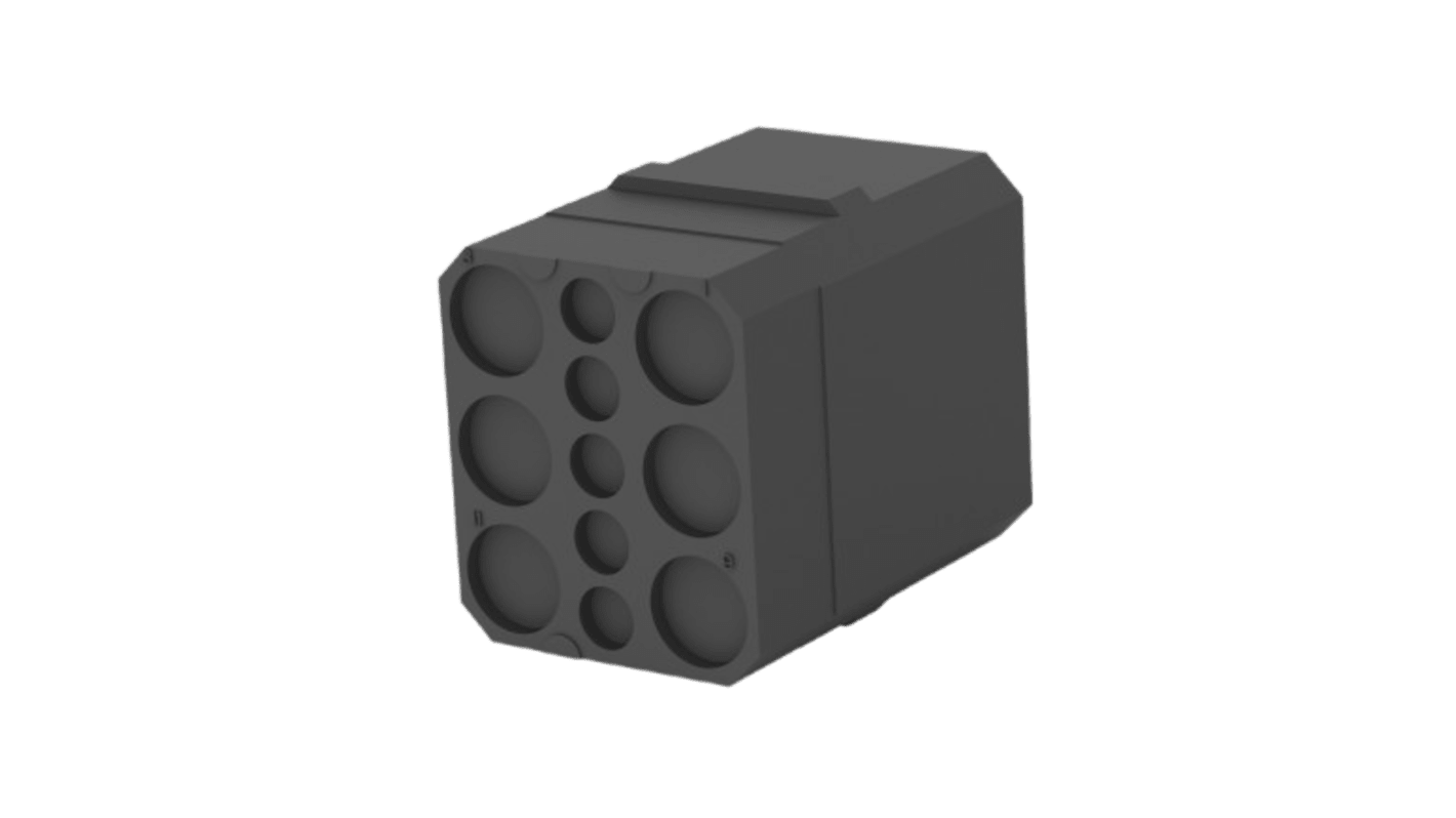 TE Connectivity, 20264 Connector Backplane Connector, 11 Way, 202649-4