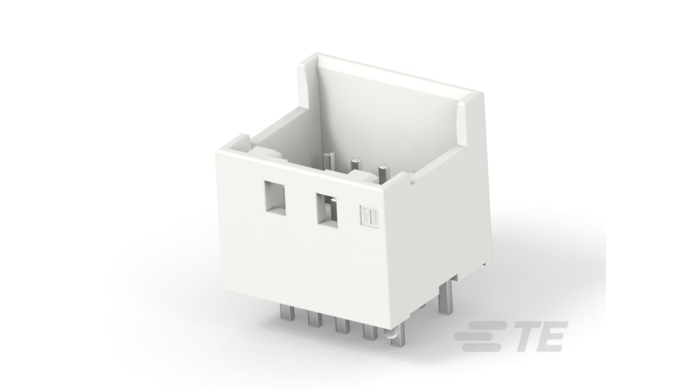 TE Connectivity GRACE INERTIA Series Vertical Board Mount PCB Header, 10 Contact(s), 2mm Pitch, 2 Row(s), Shrouded