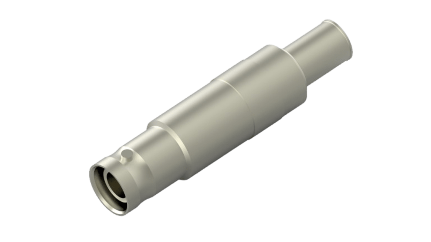 TE Connectivity 2250 Series Cable SHV Connector, 50Ω, Crimp Termination, Straight Body