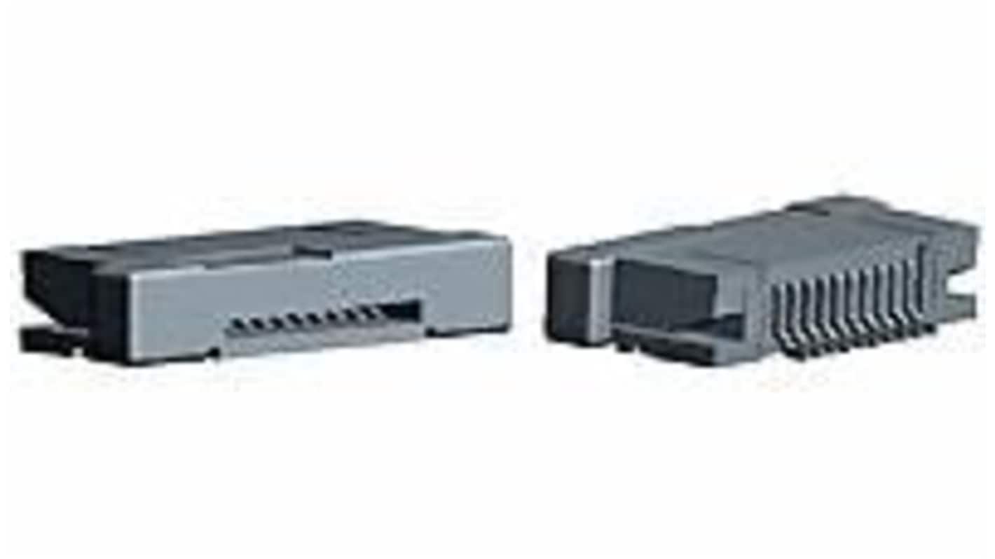 TE Connectivity FPC连接器, 公插, 35p, 0.5mm间距, 电路板安装, 直角, FPC系列