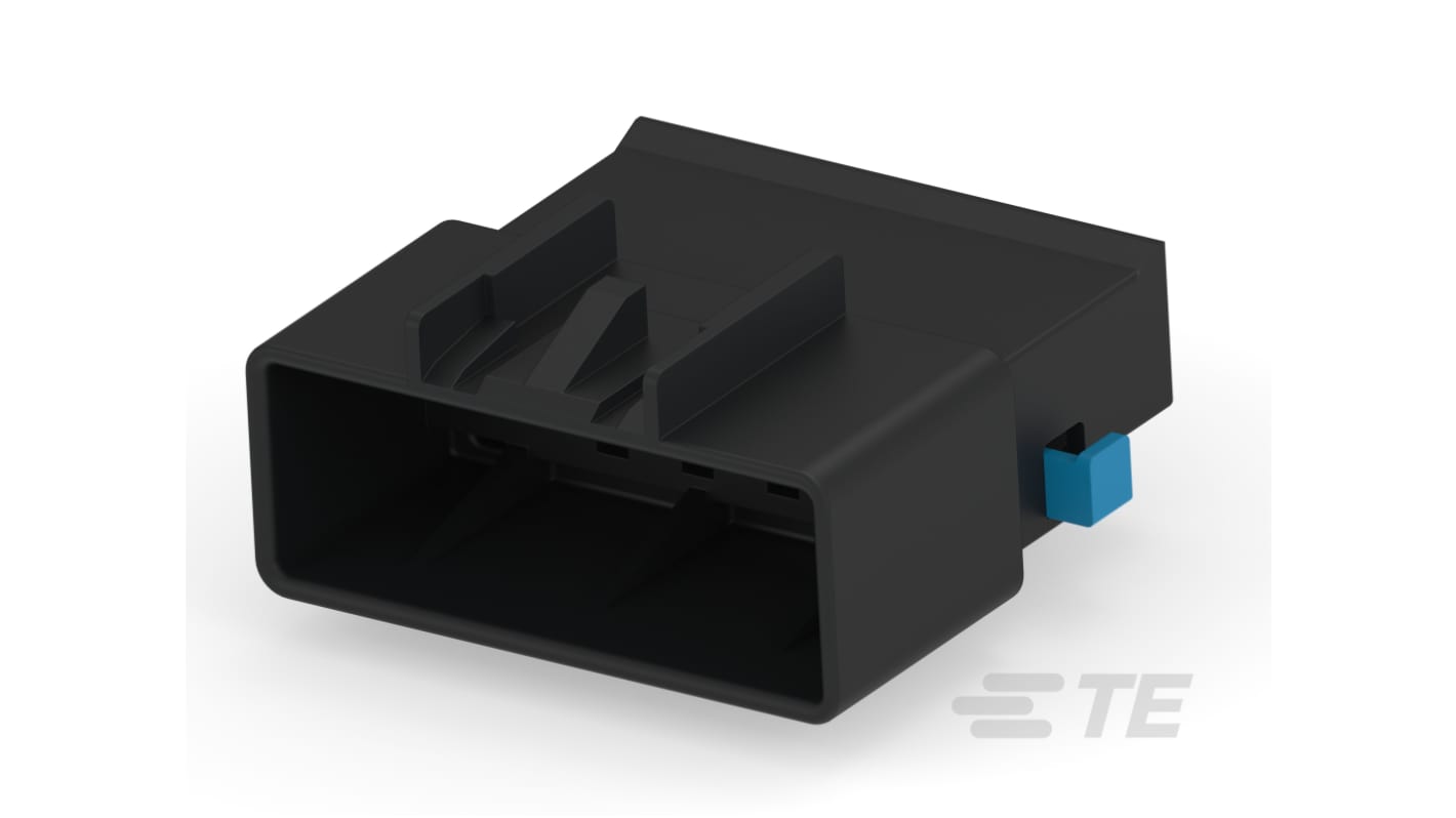TE Connectivity, AMP Male 5 Way Housing For Male Terminals for use with Wire And Cable