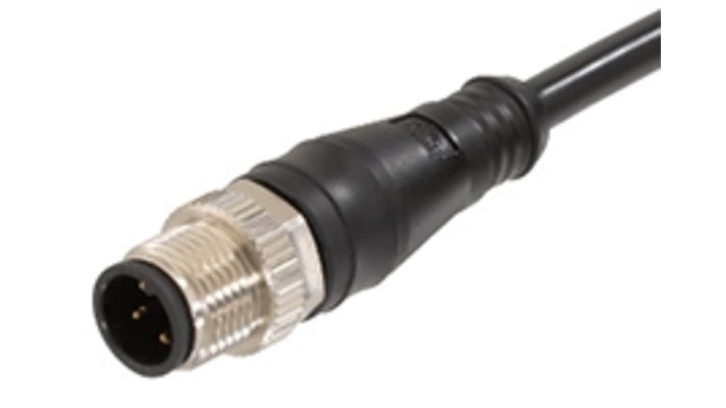 Kabel przemysłowy konfekcjonowany ze złączem Złącze M12 liczba rdzeni 8 długość 2m Rodzaj A Męskie Złącze B Złącze typu