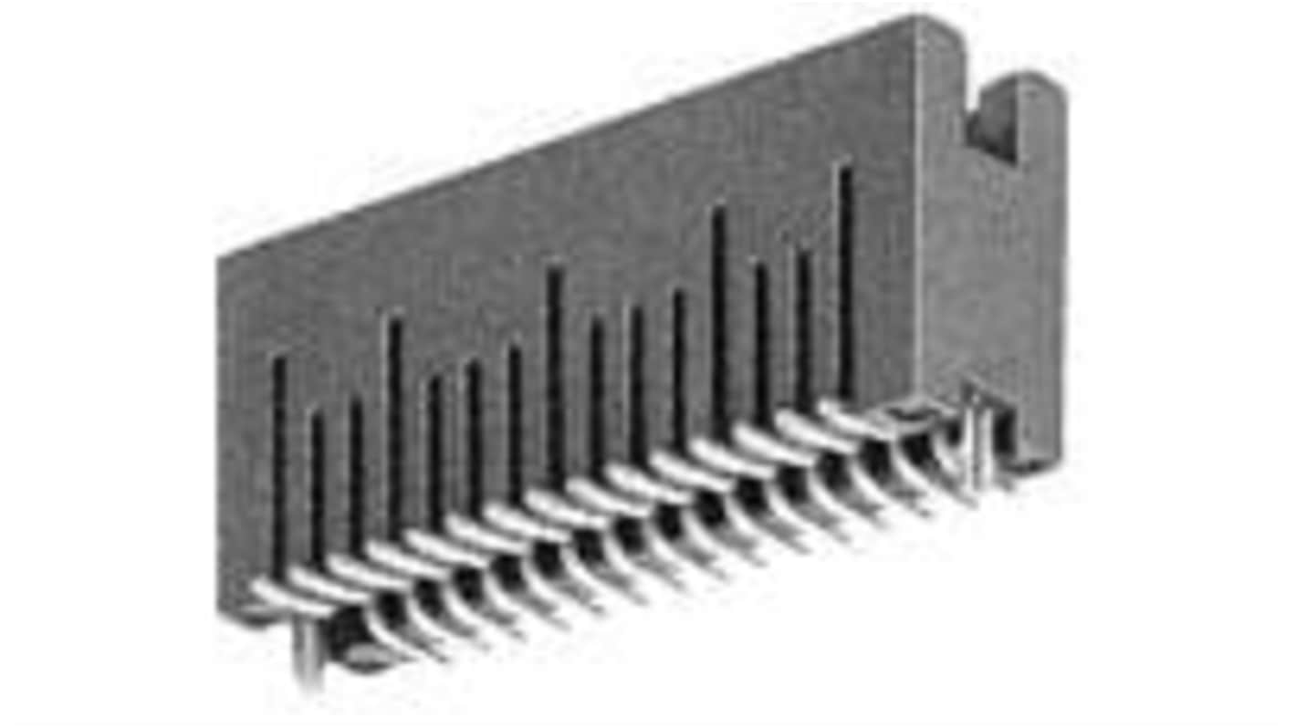 TE Connectivity AMPMODU 50/50 Grid Series Vertical Surface Mount PCB Header, 40 Contact(s), 1.27mm Pitch, 2 Row(s),