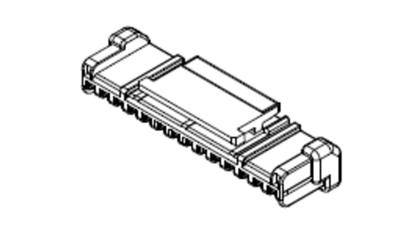 Molex, 503658 Receptacle Connector Housing, 2mm Pitch, 10 Way, 1 Row