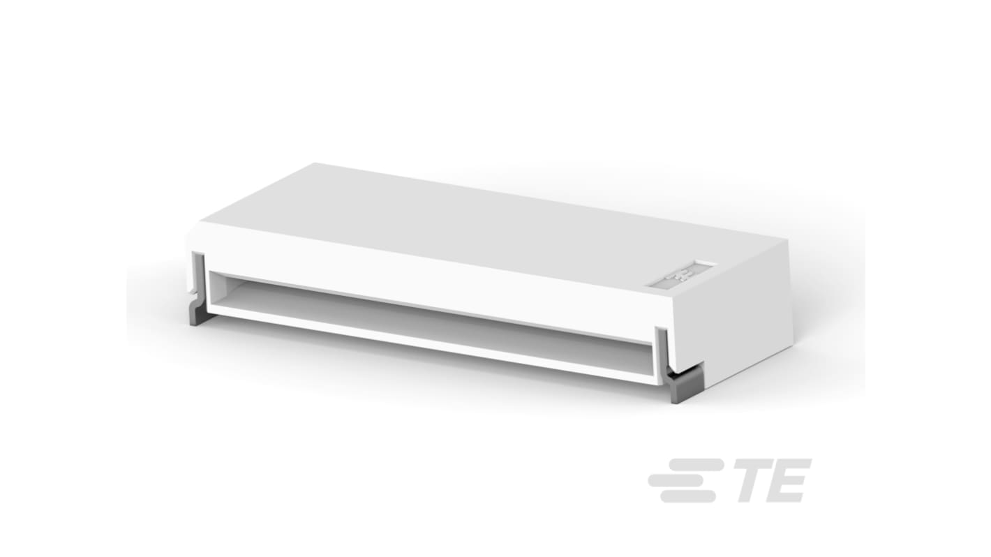TE Connectivity FPC连接器, 母座, 13p, 1mm间距, 电路板安装, 直角, FPC系列