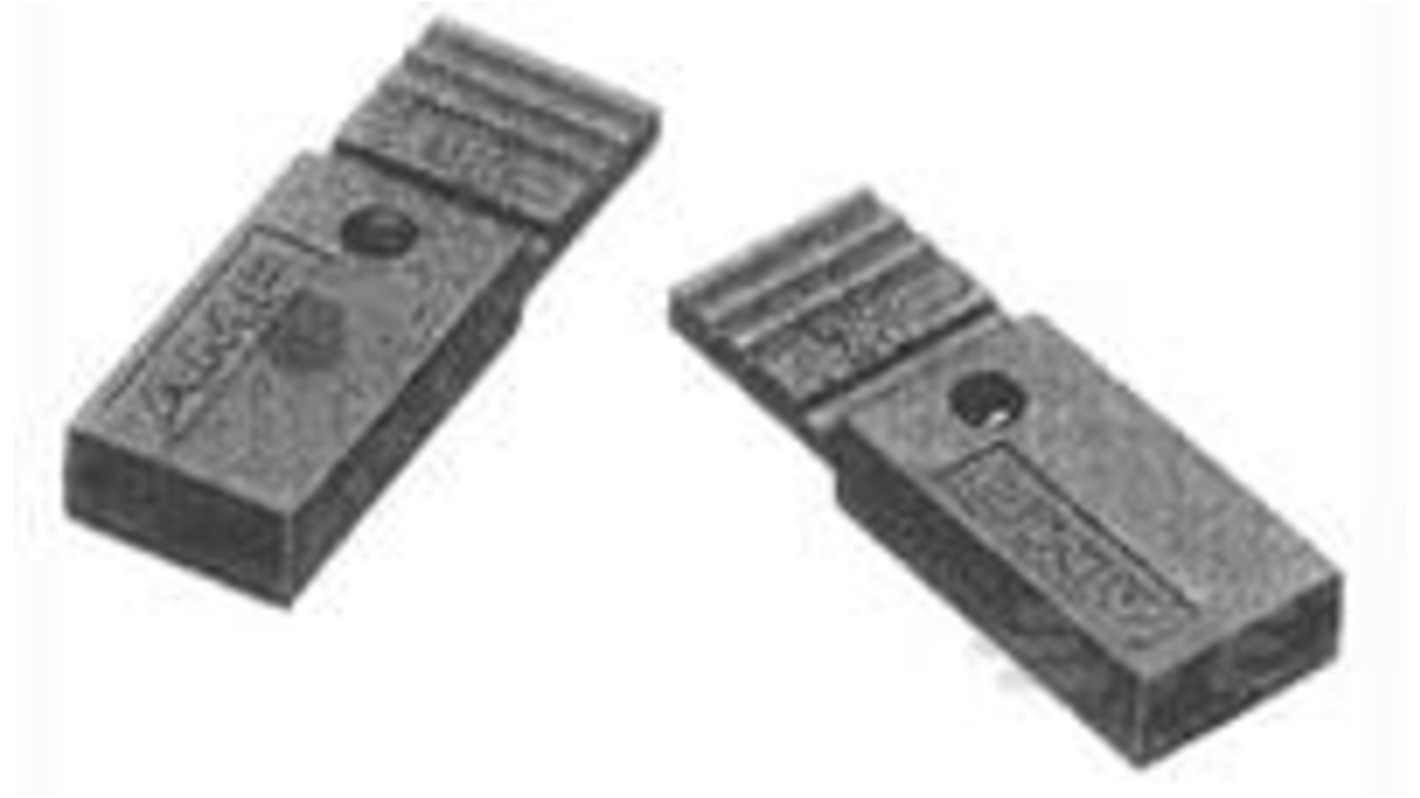 TE Connectivity, AMPMODU Shunt Black Novo Shunt 2 Way 2.54mm Pitch
