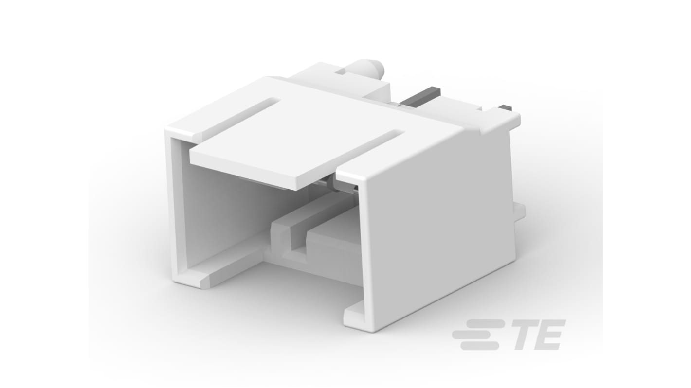 TE Connectivity 4-1971 Series Header, 4 Contact(s), 2.5mm Pitch