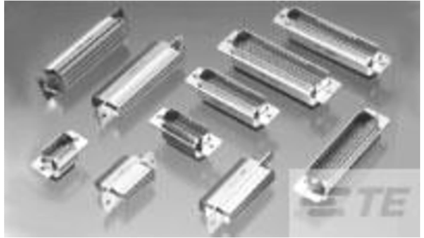 TE Connectivity 1218232-1 15 Way Panel Mount D-sub Connector, 2.29mm Pitch