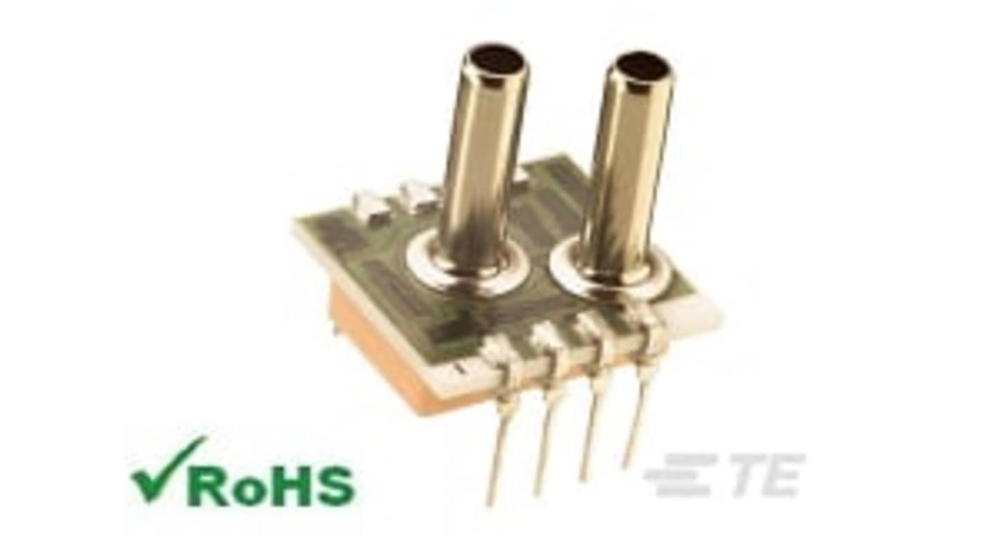 TE Connectivity 1220 Series Pressure Sensor, 0psi Min, 30psi Max, 50 mV Output, Gauge Reading
