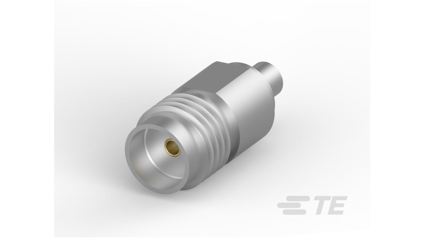 TE Connectivity AMP SMA Series Adapter SMA Connector, Straight Body