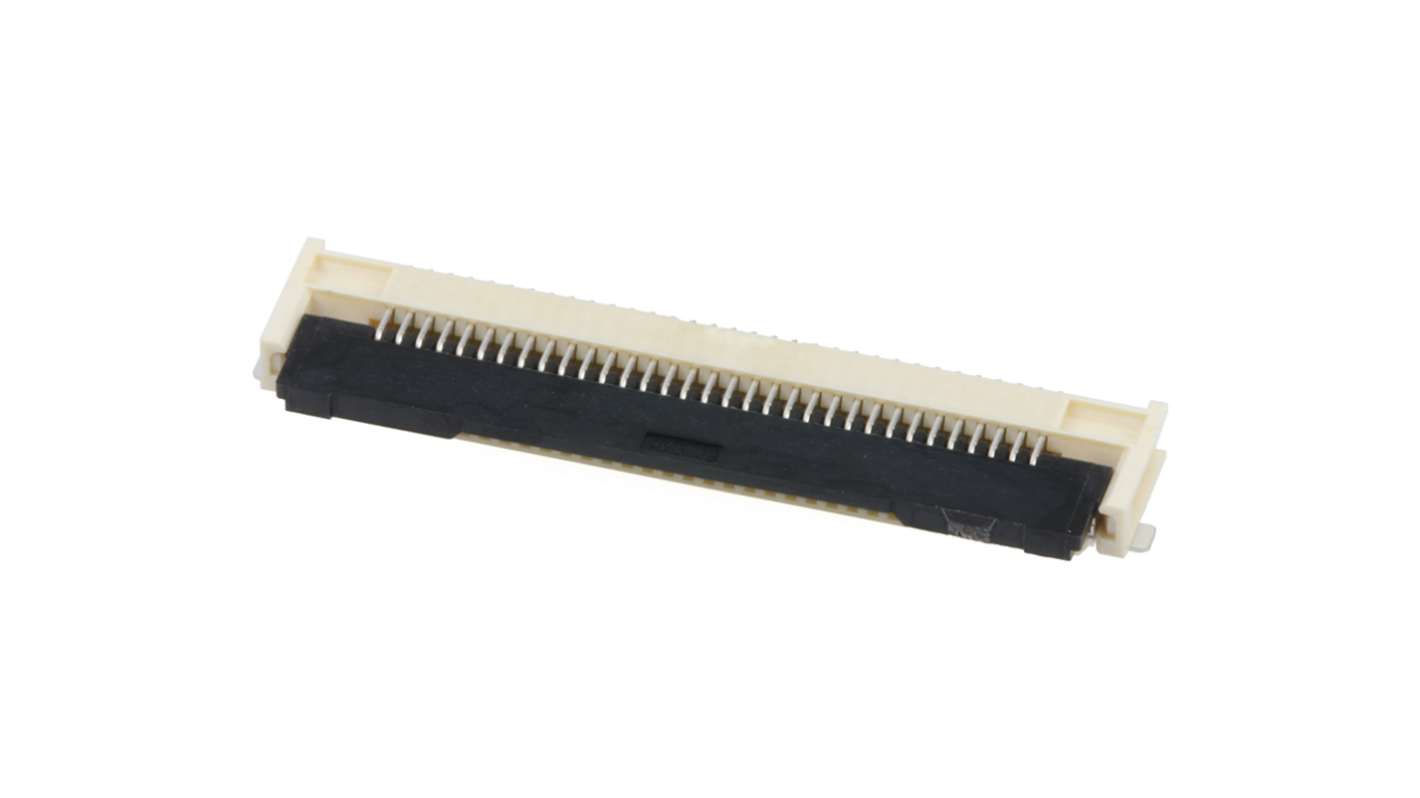 TE Connectivity FPC连接器, 33p, 0.5mm间距, SMT安装, 直角, 505110系列