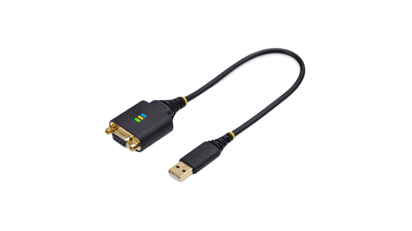StarTech.com USB转串口转换器, USB 2.0总线, USB A公头母头