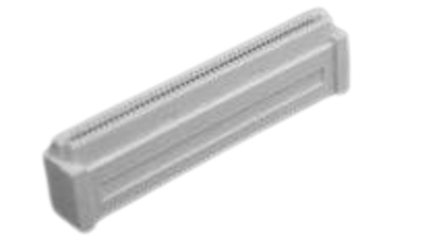 TE Connectivity 5-179010 Series Board Mount PCB Header, 100 Contact(s), 13mm Pitch, 2 Row(s), Shrouded