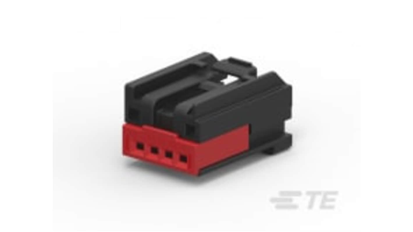TE Connectivity, 1456983-1, 14569 Female 4 Way Housing For Female Terminals for use with Automotive Housings