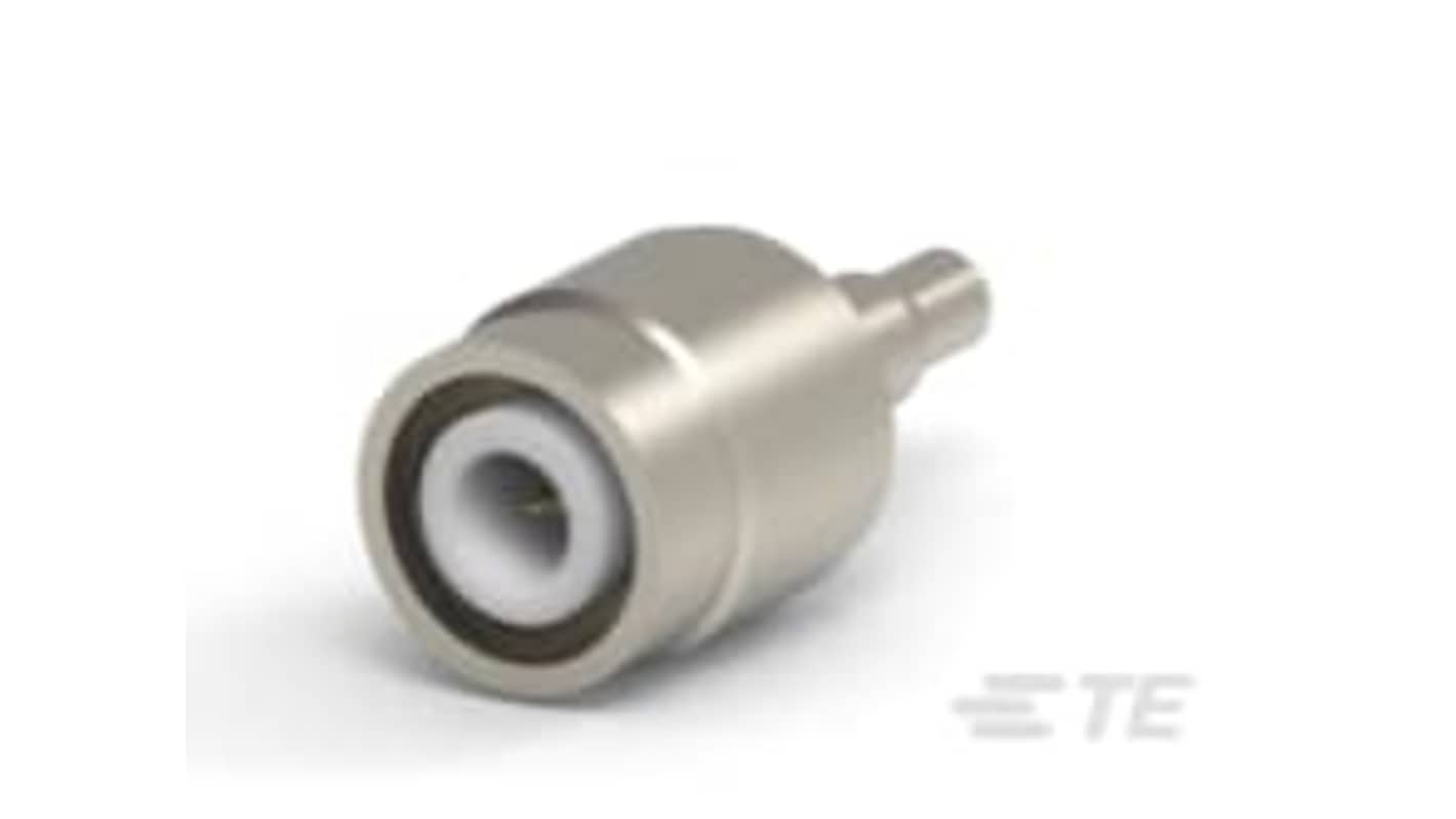 TE Connectivity 1-133 Series Plug Cable TNC Connector, Crimp Termination, Straight Body