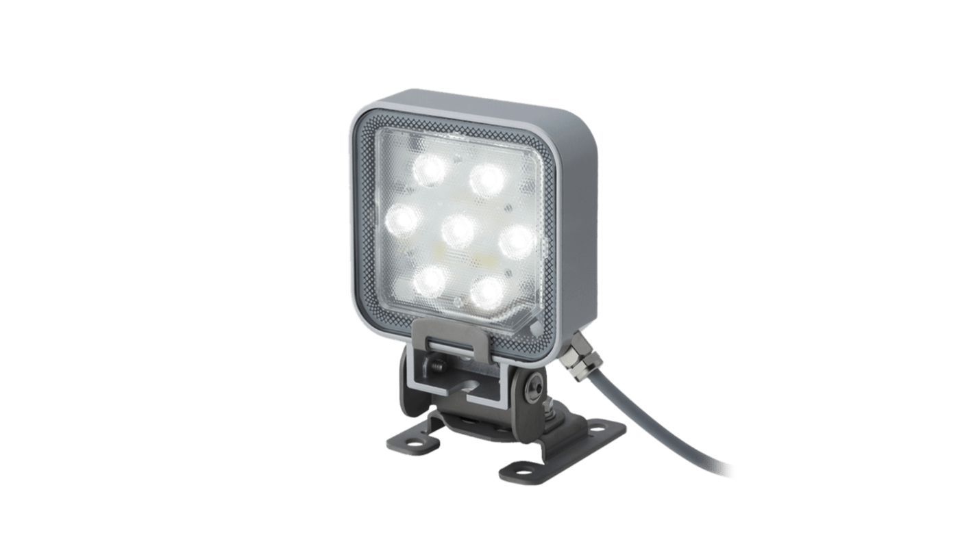 Patlite LED 工作灯机床工作灯, 工作灯, 4.2 W, 24V, 550 lm, IP66, IP67, 杆长200mm, CLN-24A-CD-PT系列