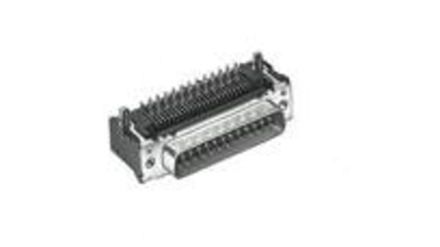 TE Connectivity AMPLIMITE Panel Mount D-sub Connector Plug, with Screw Holes