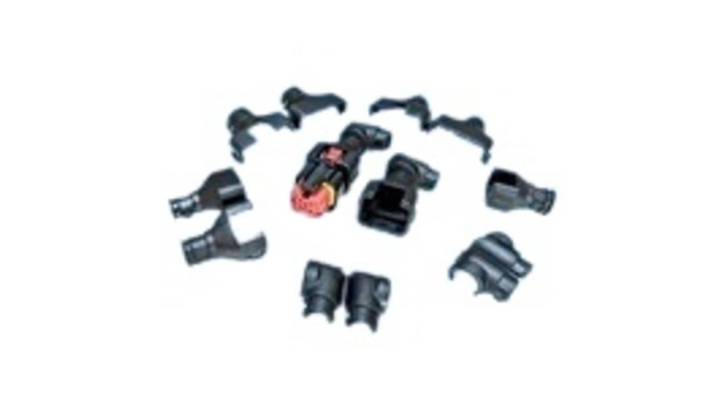 TE Connectivity, 2098 Right Angle Circular Connector Backshell, For Use With Connectors, 3