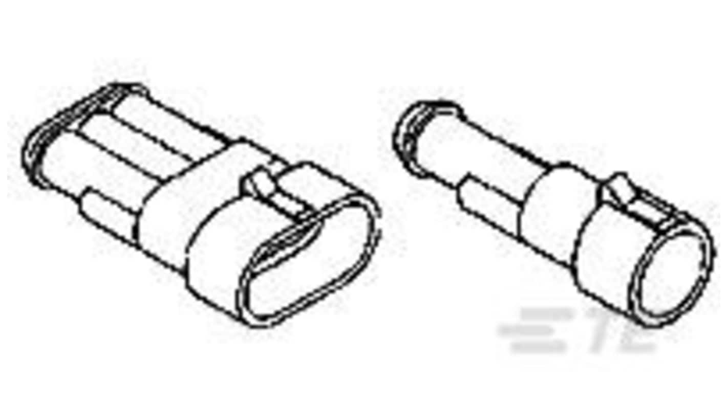 TE Connectivity 2821, 2P Connecteur automobile type Superseal