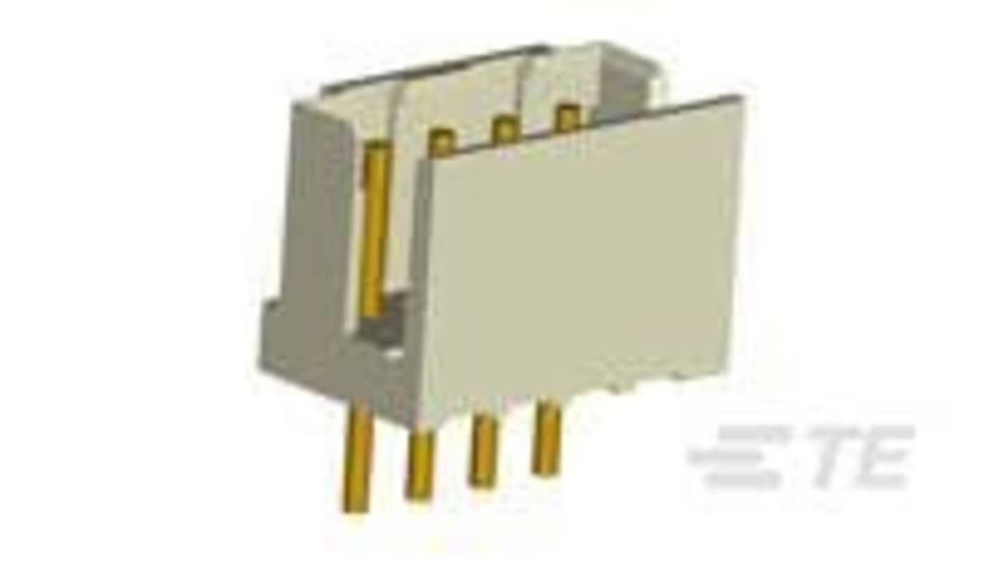 TE Connectivity AMP CT Series Vertical Board Mount PCB Header, 10 Contact(s), 2mm Pitch, 1 Row(s), Shrouded