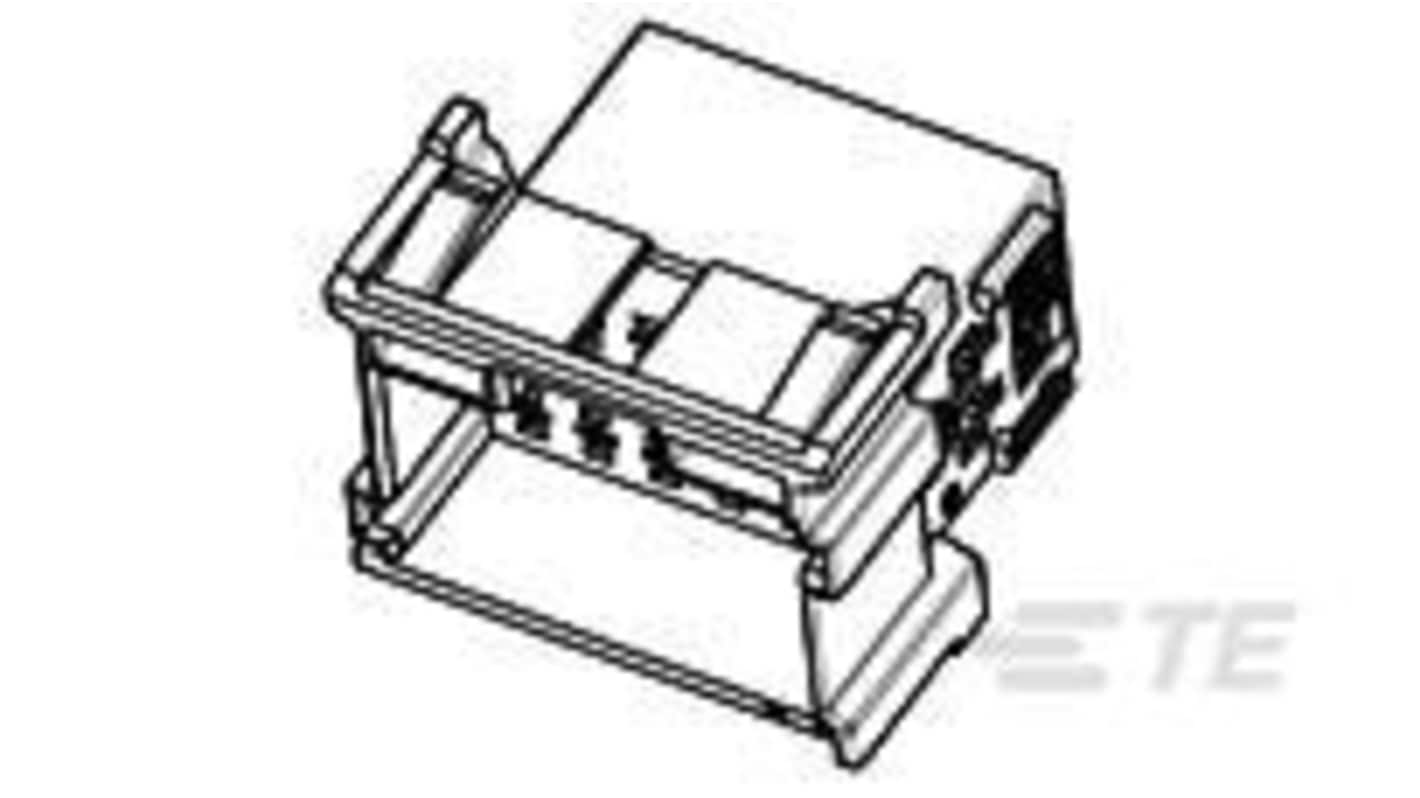 TE Connectivity, AMP Male 6 Way Housing For Male Terminals for use with Wire To Board
